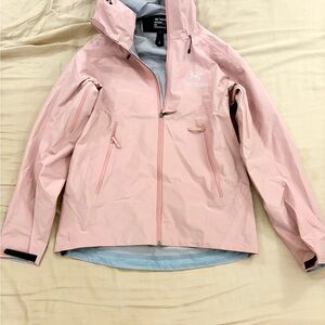 Arc'teryx Women's Light Pink Ski Jacket